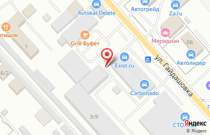 Агентство автопроката Limobest в Советском районе на карте