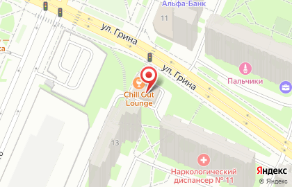 Центр паровых коктейлей Chill Out Lounge на карте