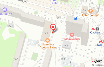 Сеть шаурменных Донеретто на Днепропетровской улице на карте