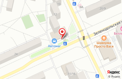 Терминал СберБанк на Зеленодольской улице, 22/14 на карте