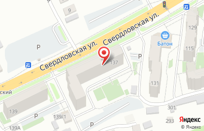 Магазин разливных напитков Пивной причал на Свердловской улице на карте