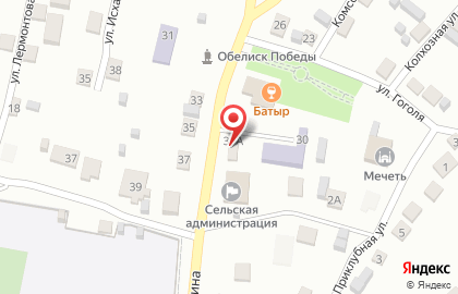 Приволжская центральная межпоселенческая библиотека на улице Ленина на карте
