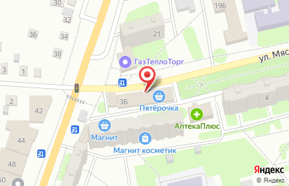 Супермаркет Пятёрочка в Саратове на карте