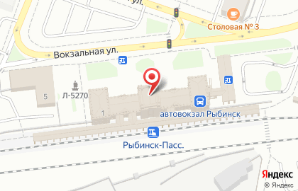 Железнодорожный вокзал Железнодорожный вокзал в Ярославле на карте