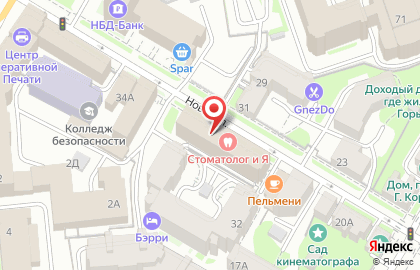 Туристическое агентство Москва-Тур-НН на Новой улице на карте