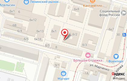 Магазин бытовой техники в Омске на карте