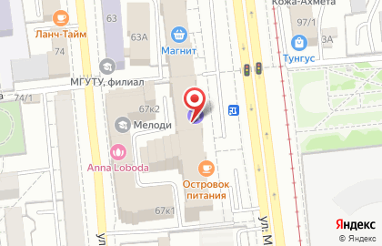 СКБ Приморья Примсоцбанк на улице Маршала Жукова на карте
