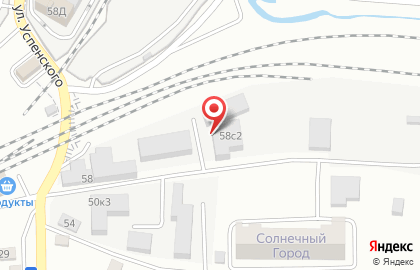 Компания Оборудование-Сервис на улице Успенского на карте