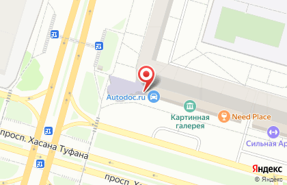 Торгово-сервисный центр Inforce в Набережных Челнах на карте