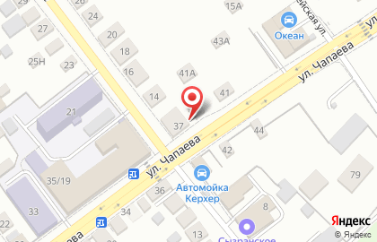 Служба доставки Крит на улице Чапаева на карте