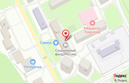 Заволжский районный суд на карте