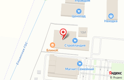 Строительный магазин Стройландия, строительный магазин на Московской улице на карте