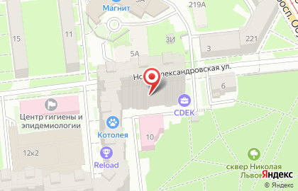 Центр косметологии и коррекции фигуры BEST на Пролетарской на карте
