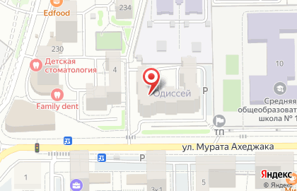 DemontazhGrup на улице Мурата Ахеджака на карте