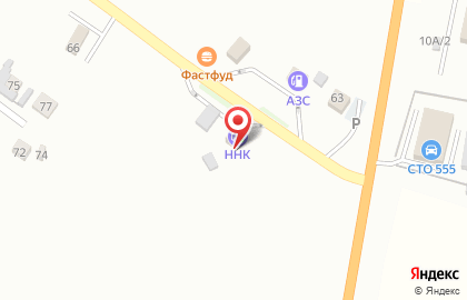 АЗС ННК на карте