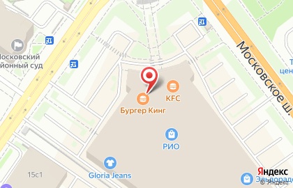 Международная сеть ресторанов быстрого питания Ташир пицца на площади Гагарина на карте