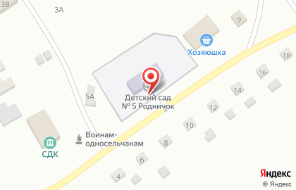 Красноярская основная общеобразовательная школа на Центральной улице на карте