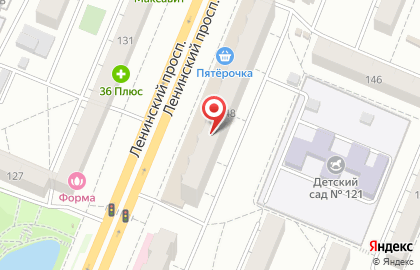 Суши-бар Суши WOK на Ленинском проспекте на карте