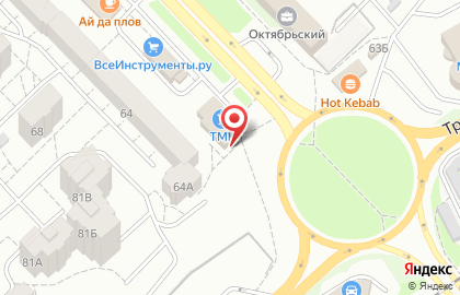 Магазин инструмента и оборудования ТМК на Октябрьском проспекте на карте