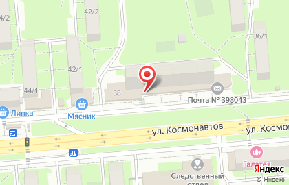 Парикмахерская Зодиак на улице Космонавтов на карте