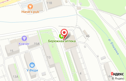 Магазин Муравей на улице Щорса на карте