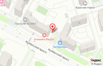 Магазин СанТехРесурс на проспекте Шахтёров на карте