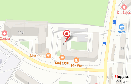Курьерская служба доставки GarantBox в Октябрьском районе на карте