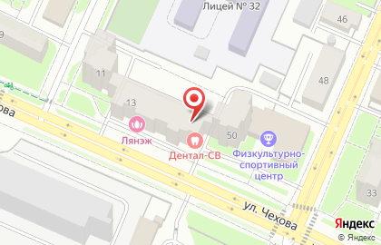 АКБ Пробизнесбанк на улице Чехова на карте