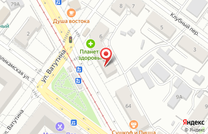 Парикмахерская Светик в Железнодорожном районе на карте