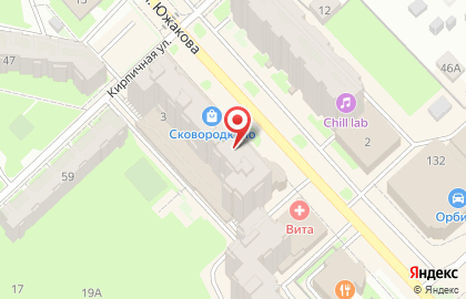 Торгово-монтажная компания ВентРосс на улице Южакова на карте