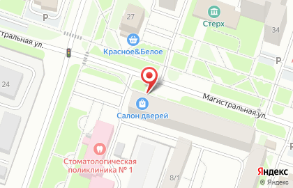 Компания по установке дверей ДвериСервисГарант на карте
