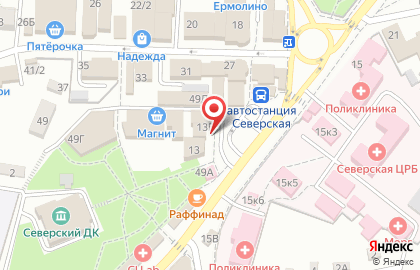 Медицинский центр Елена на Базарной улице на карте