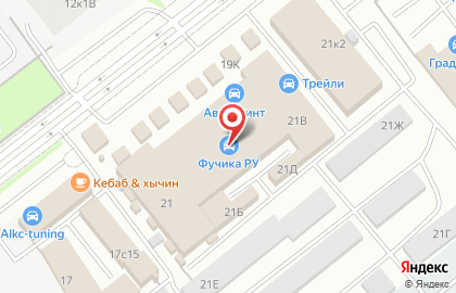 Торговая фирма СтройСнаб в Фрунзенском районе на карте