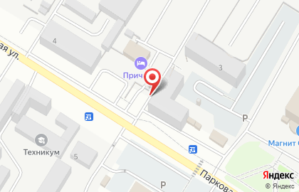 Пекарня Хлебный дом на Парковой улице на карте