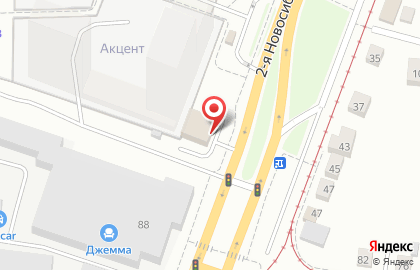 Мастер на 2-ой Новосибирской улице на карте