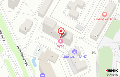 Салон красоты Fisherzorina на карте