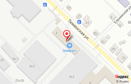 Компания ZKabel на Тюменской улице на карте