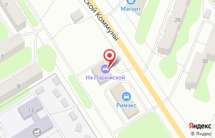 Парикмахерская в Перми на карте