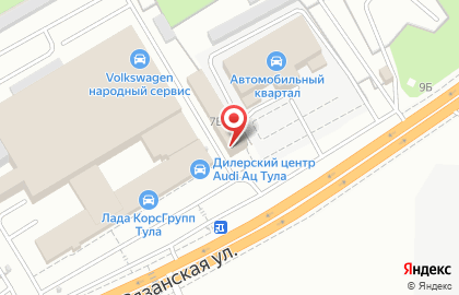 Шинный центр Автошина в Центральном районе на карте