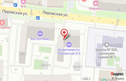 Перовская 22 корпус 2, ТСЖ на карте