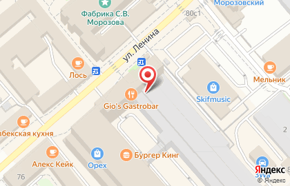 Торгово-сервисный центр Dns на улице Ленина в Орехово-Зуево на карте