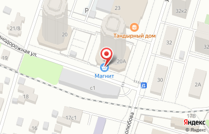 Супермаркет Магнит в Москве на карте