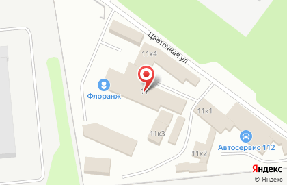Камышинский Крановый Завод на Цветочной улице на карте