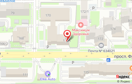 Магазин-кулинария Изюминка на проспекте Фрунзе на карте
