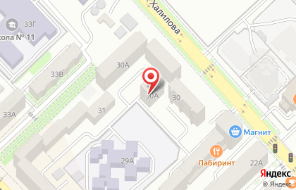 Гастроном в Махачкале на карте