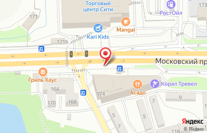 Микрофинансовая организация Микро деньги на Московском проспекте на карте