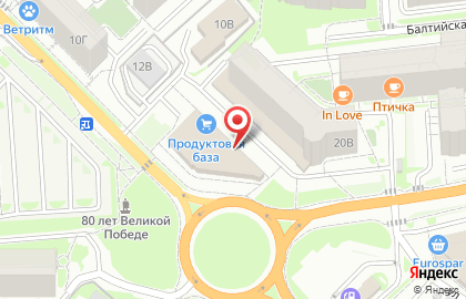 Салон красоты Мариетта на улице Тургенева на карте