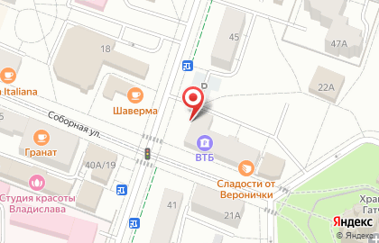 Мимоза в Санкт-Петербурге на карте