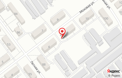 Продуктовый магазин Посылторг на Моховой улице на карте