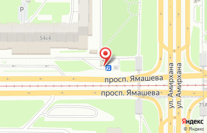 Продуктовый магазин в Казани на карте